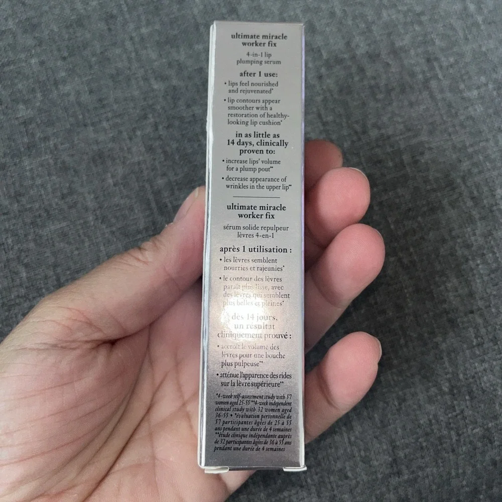 Philosophy Ultimate Miracle Worker FIX Lip Serum Stick .06 oz  NEW IN BOX